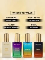 Bella Vita Organic 4Pcs Eau de Parfum Gift Set - 20ml Each
