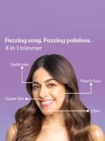 BOMBAE Fuzz Off 4-in-1 Eyebrow & Face Trimmer