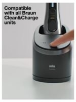 Braun Pack of 2 Lemon Fresh Cleaning Fluid Refill Cartridge for Trimer