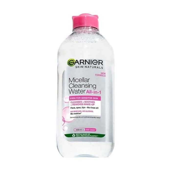 Garnier Micellar Cleansing Water For Sensitive Skin Gentle Cleanser & Make Up Remover