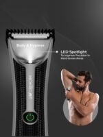 Ikonic Me Beard and Body Waterproof Trimmer with Upto 90 Minutes Runtime - Silver