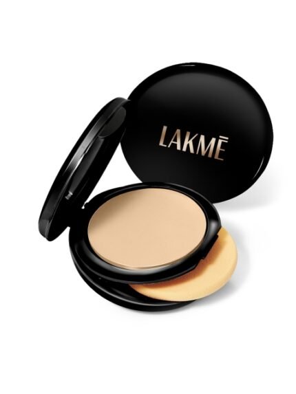 Lakme Xtraordin-airy Compact, 2 In 1 Compact + Foundation, Lightweight - 01 Ivory Fair, 9g