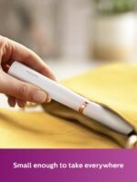 Philips Eyebrows & Facial Touch-Up Precision Pen Trimmer HP6388/00 - White & Pink