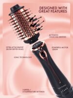 URBANYOG MakeMeeBold 3-in-1 Hot Air Brush - Black