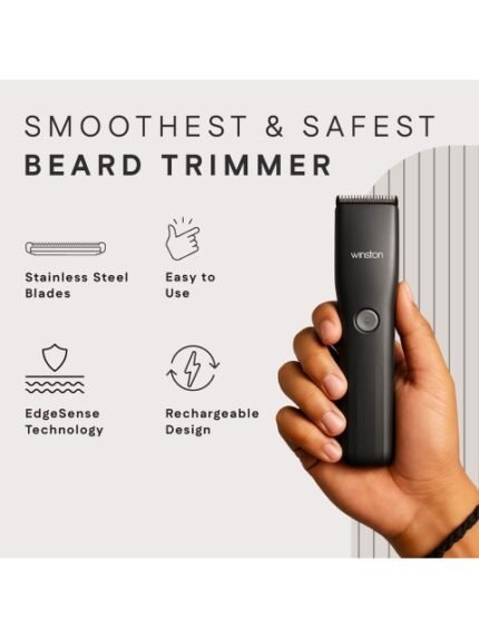 WINSTON WSBT-101 Snipper Beard Trimmer With Digital Display & Travel Lock